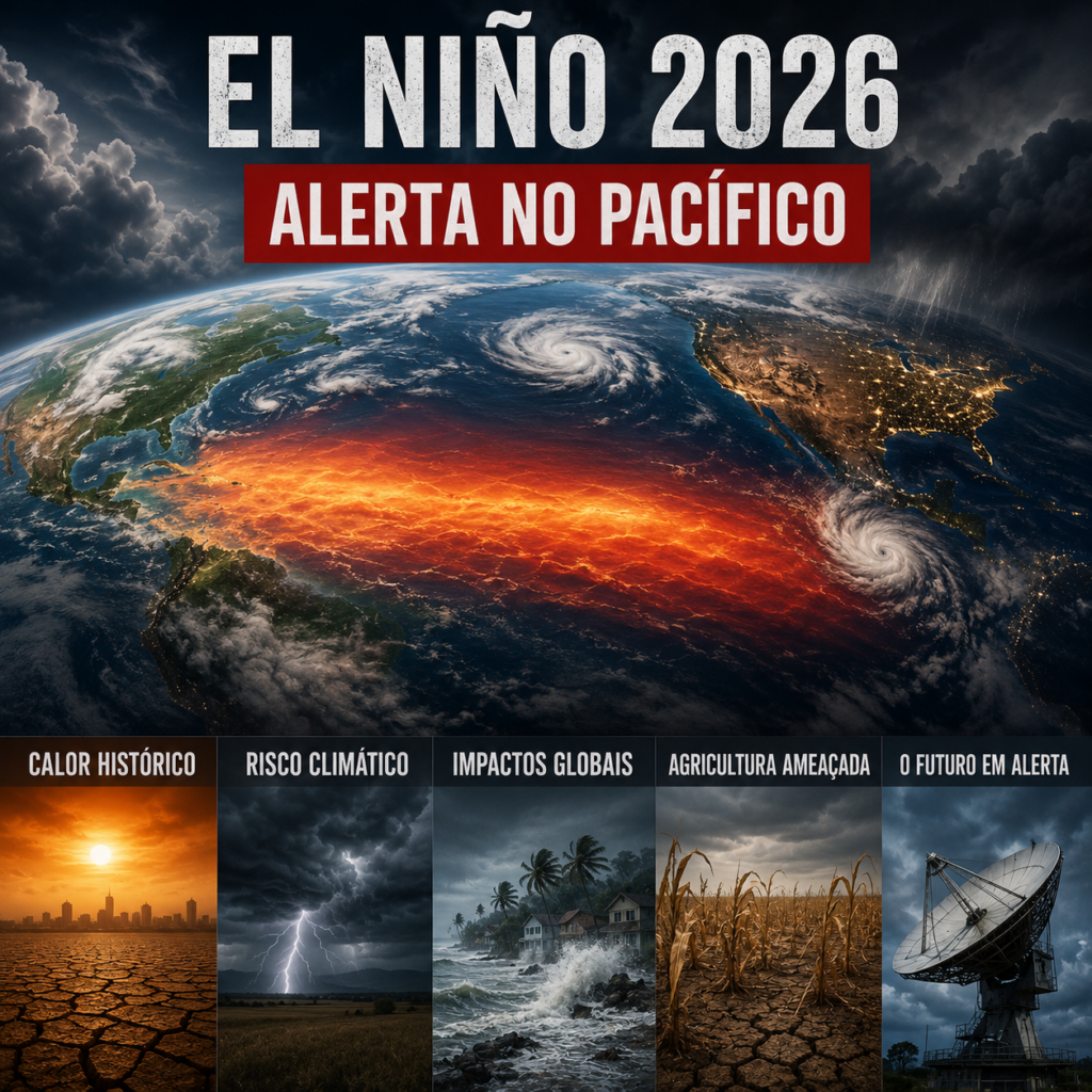 El Niño 2026 pode atingir níveis históricos e provocar impactos climáticos globais