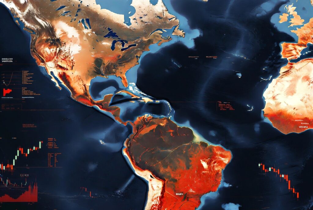 El Niño café 2026 com risco climático em países produtores como Brasil, Colômbia e Vietnã