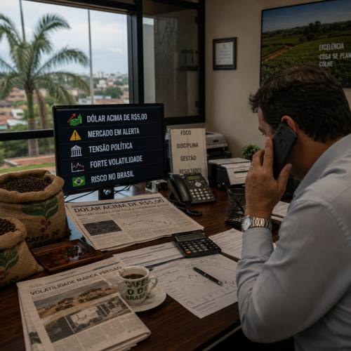 dólar hoje dispara acima de 5 reais após tensão política e volatilidade no mercado